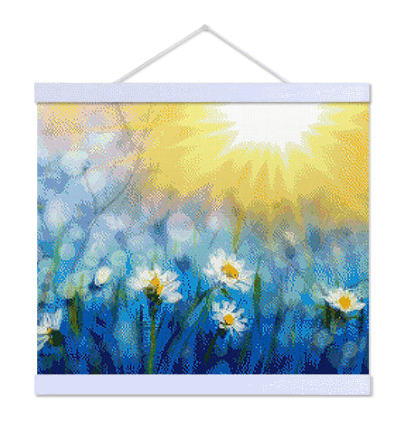 Daisies in the Sun - Exclusive Premium Diamond Painting Kit