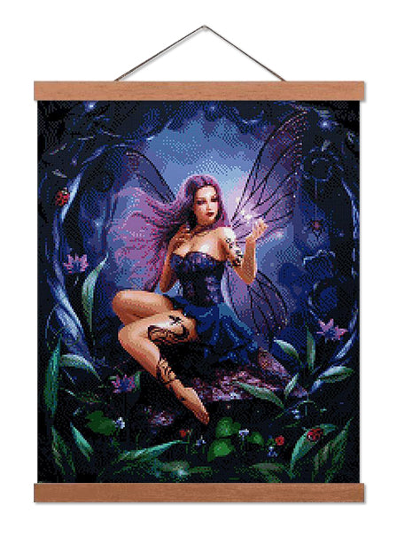 Dark Fairy - Premium Diamond Painting Kit