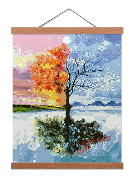 Four Seasons - Premium Diamond Painting Kit