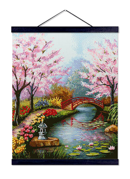 Japanese Garden - Exclusive Premium Diamond Painting Kit