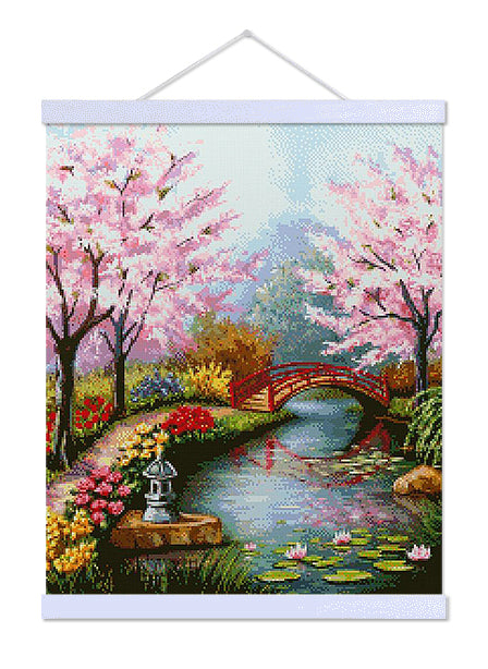 Japanese Garden - Exclusive Premium Diamond Painting Kit