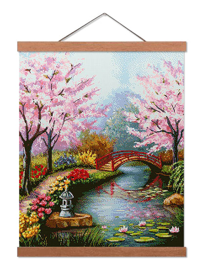 Japanese Garden - Exclusive Premium Diamond Painting Kit