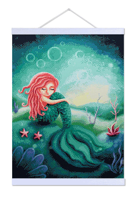 Mermaid Girl - Premium Diamond Painting Kit