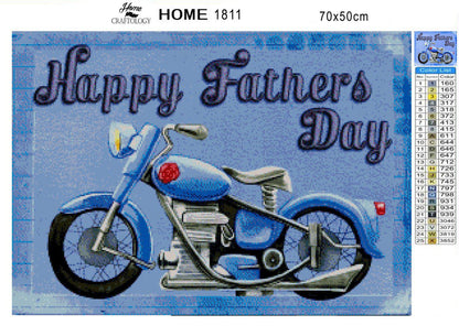 Happy Father's Day- Premium Diamond Painting Kit