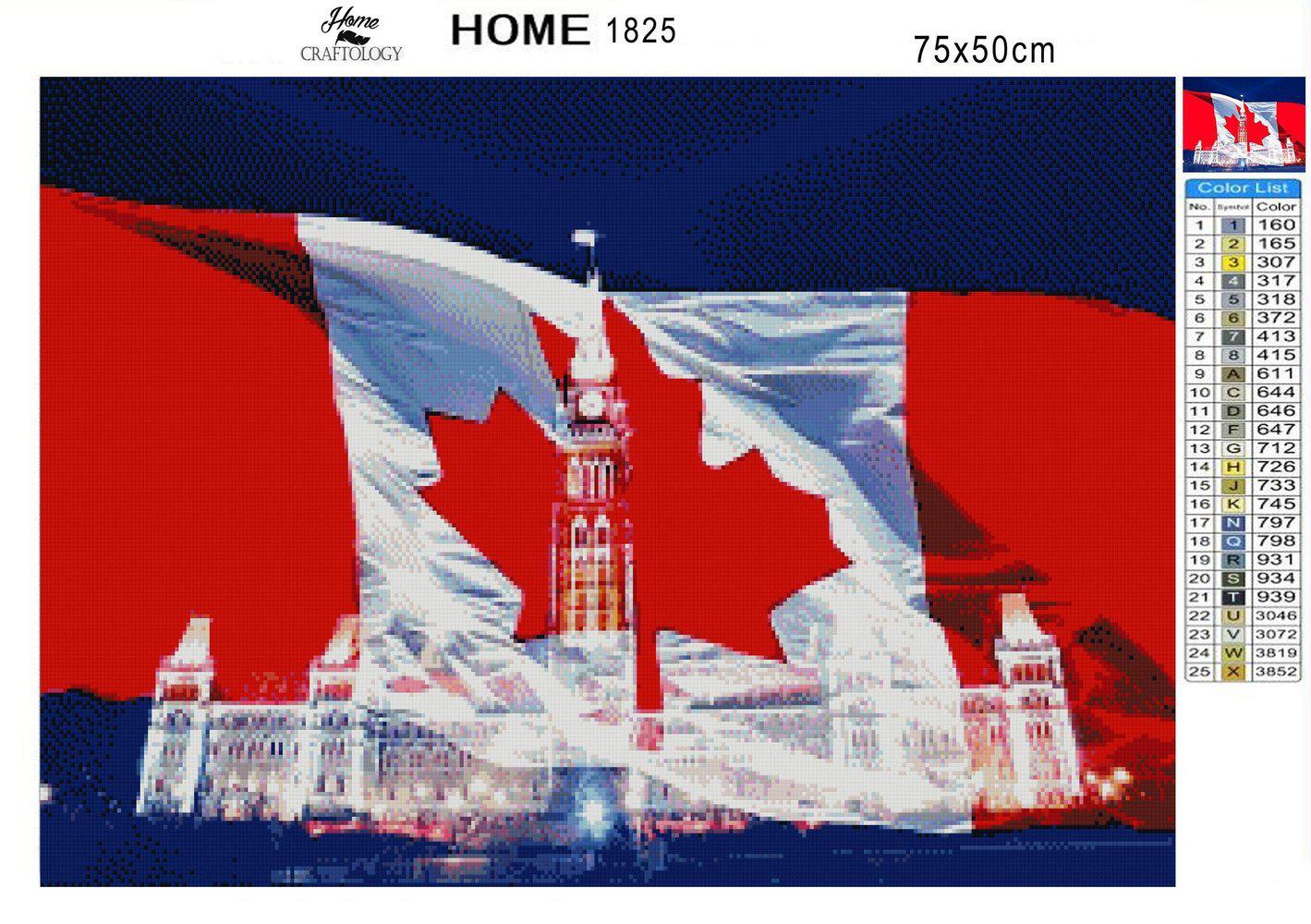 Canada Day - Premium Diamond Painting Kit