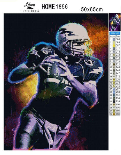 Quarterback - Premium Diamond Painting Kit