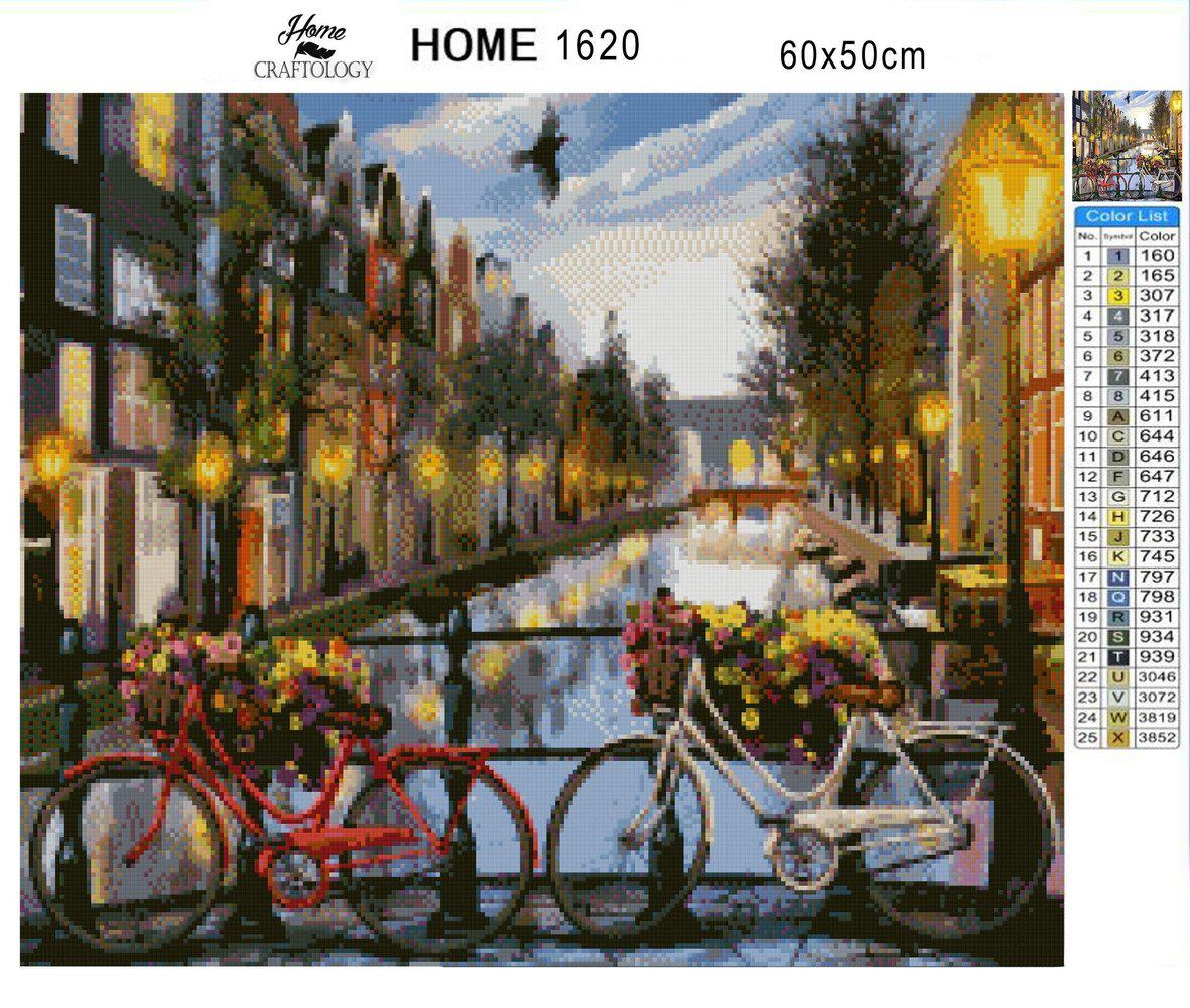Amsterdam Canals - Premium Diamond Painting Kit