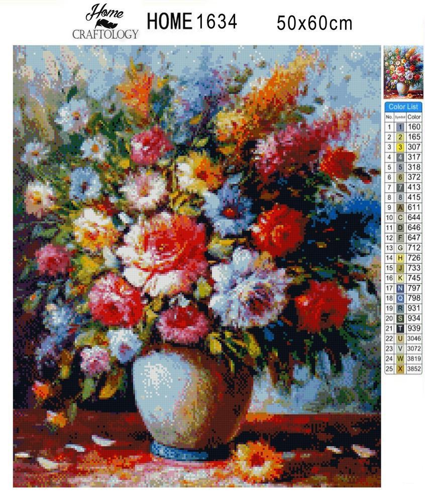Colorful Bouquet - Premium Diamond Painting Kit