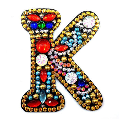 Letters - Diamond Painting Keychain