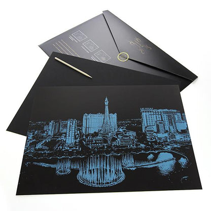 Las Vegas, USA - Scratch Painting Kit