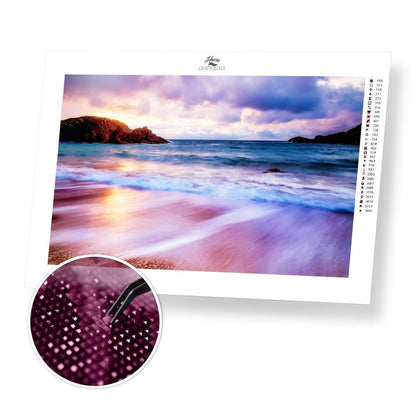 Ireland Beach - Diamond Painting Kit - Home Craftology