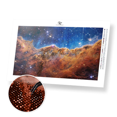 James Webb Carina Nebula - Premium Diamond Painting Kit
