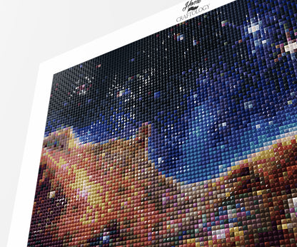 James Webb Carina Nebula - Premium Diamond Painting Kit