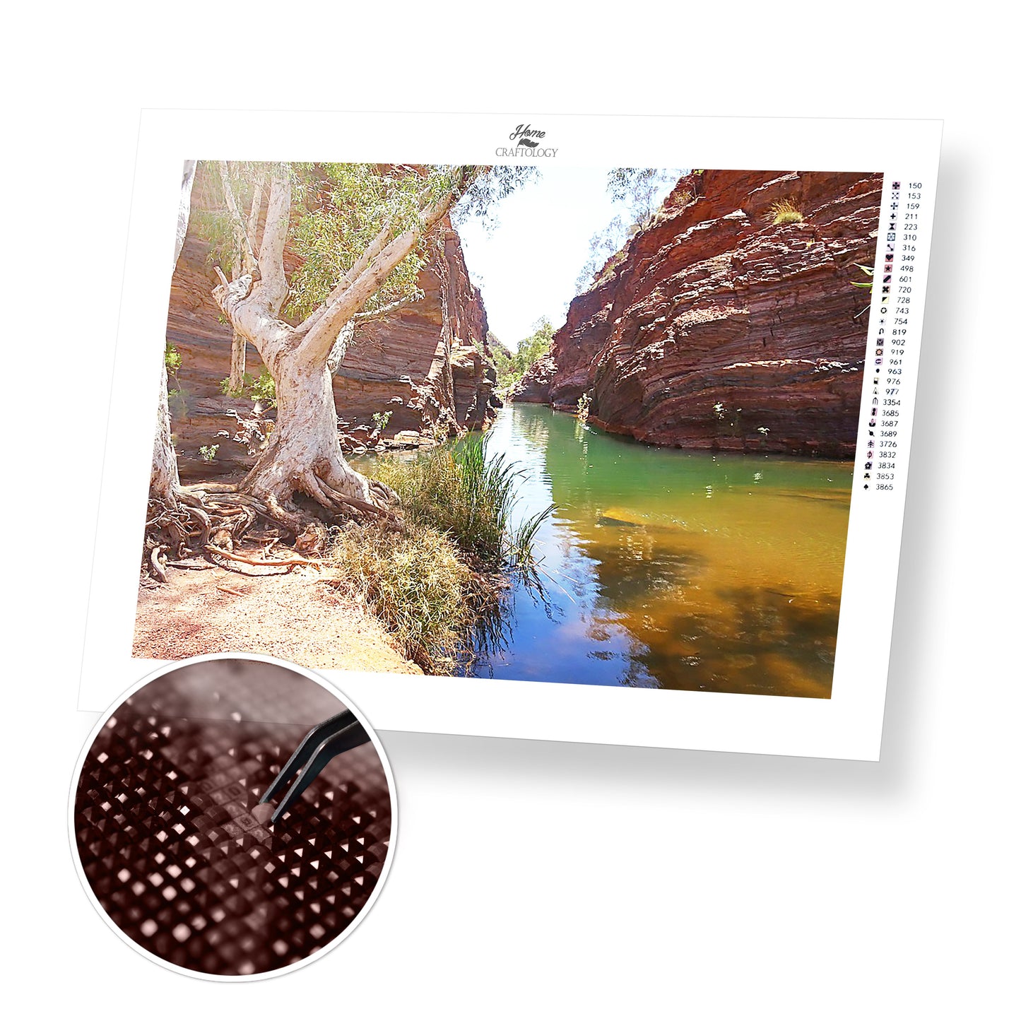 Karijini National Park - Premium Diamond Painting Kit