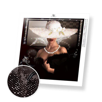 Lady in Diamonds - Diamond Painting Kit - Home Craftology