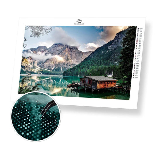 Lago Di Braies - Diamond Painting Kit - Home Craftology