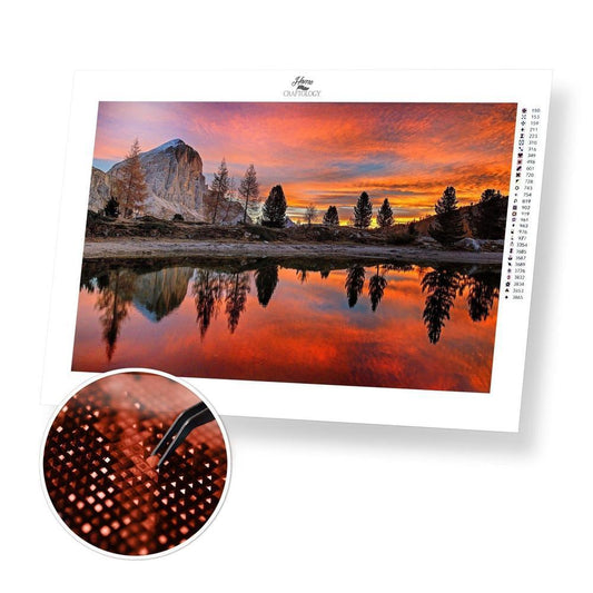 Lago Di Limides - Diamond Painting Kit - Home Craftology