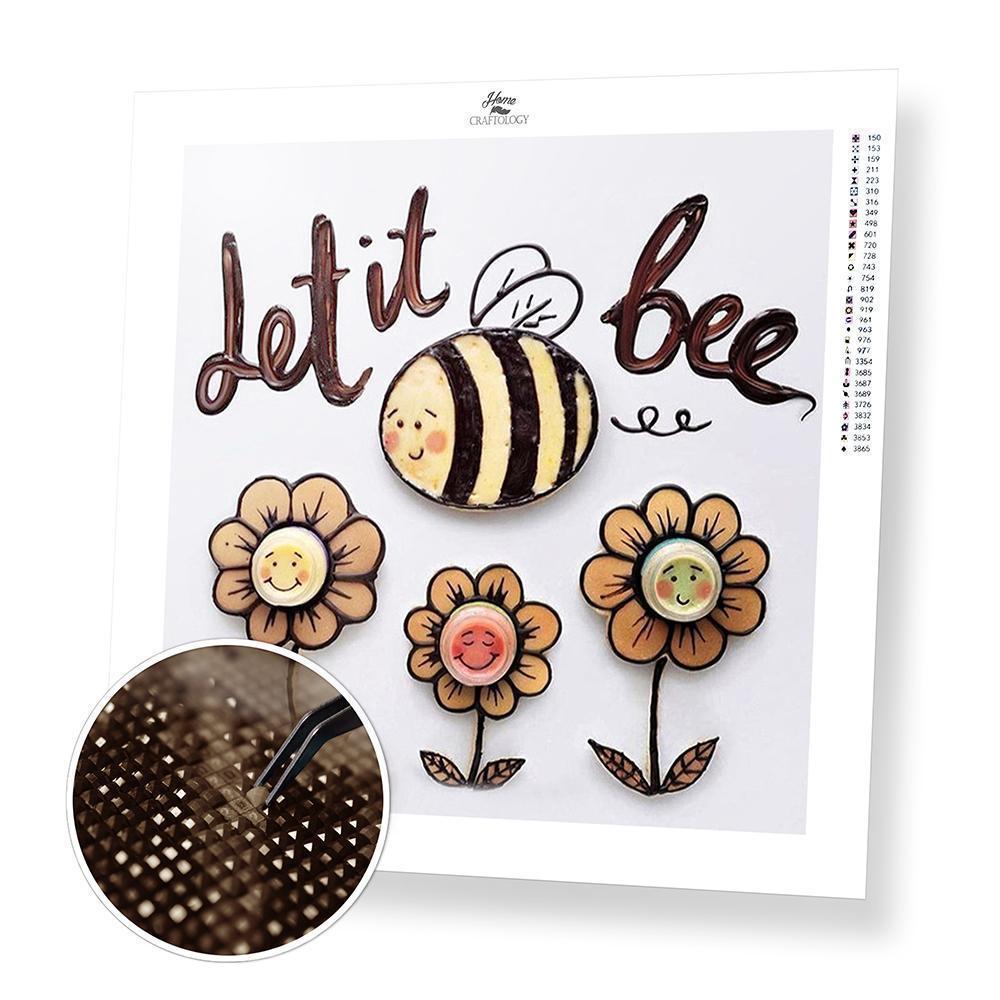 Let it Bee - Diamond Painting Kit - Home Craftology