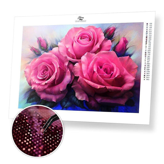 Majestic Rose - Diamond Painting Kit - Home Craftology