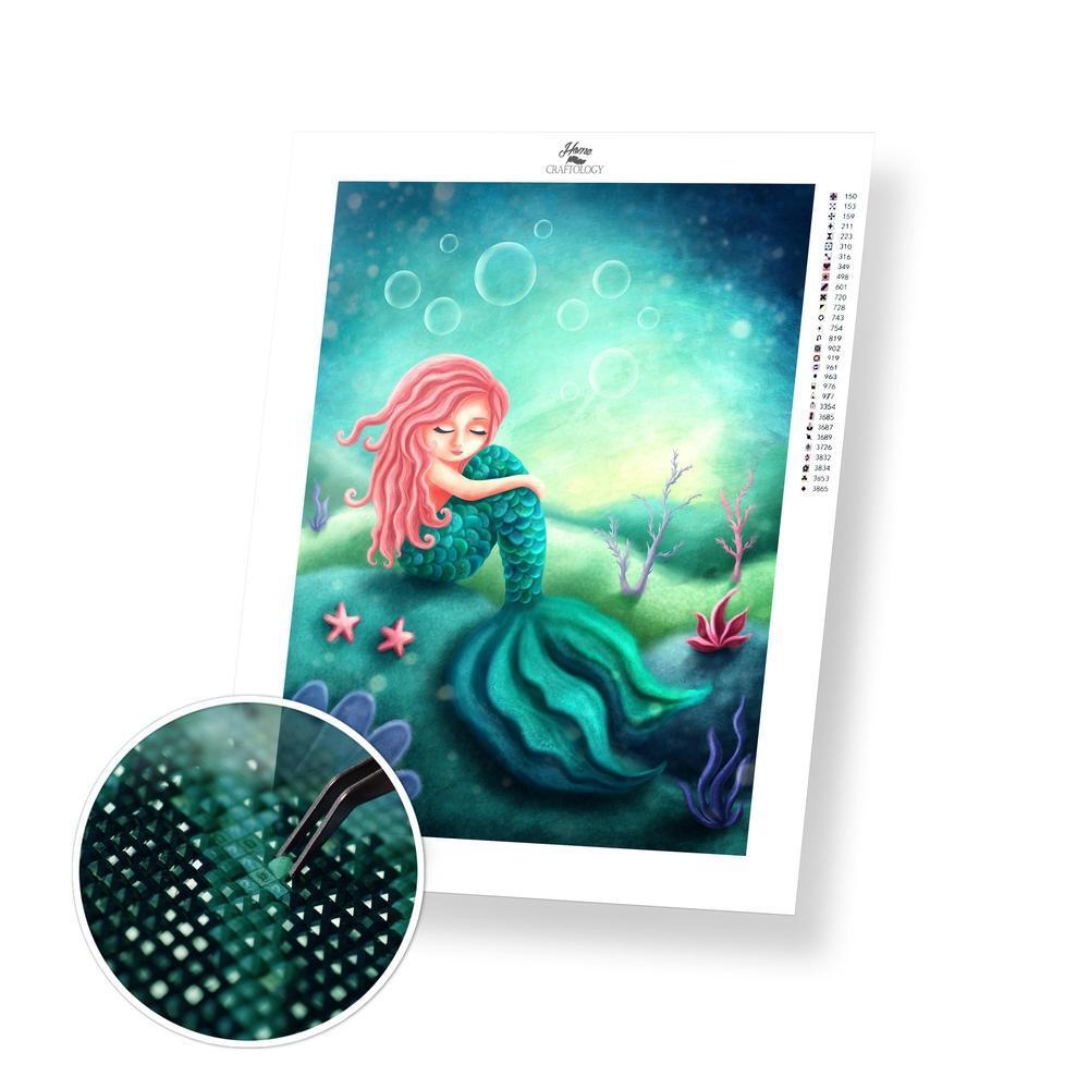 Mermaid Girl - Premium Diamond Painting Kit