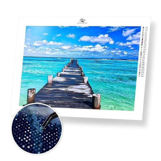 Mexico Beach - Diamond Painting Kit - Home Craftology