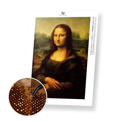 Mona Lisa - Diamond Painting Kit - Home Craftology