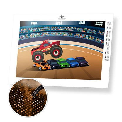 Monster Truck - Diamond Painting Kit - Home Craftology