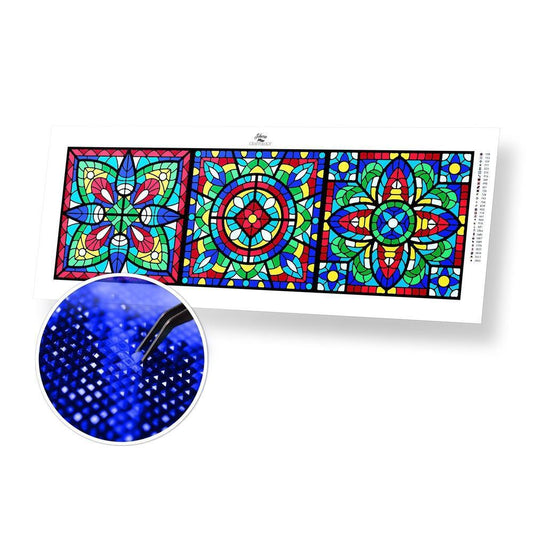 Mosaic Tile Pattern - Premium Diamond Painting Kit