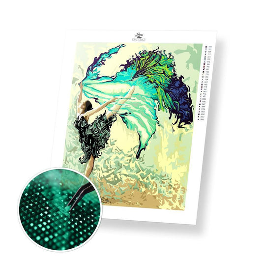 Moved by Dance - Exclusive Premium Diamond Painting Kit