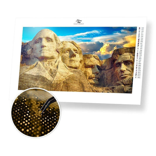 Mt. Rushmore - Diamond Painting Kit - Home Craftology