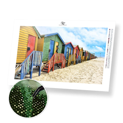 Muizenberg Beach - Premium Diamond Painting Kit