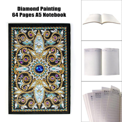 Diamond - Diamond Painting A5 Notebook