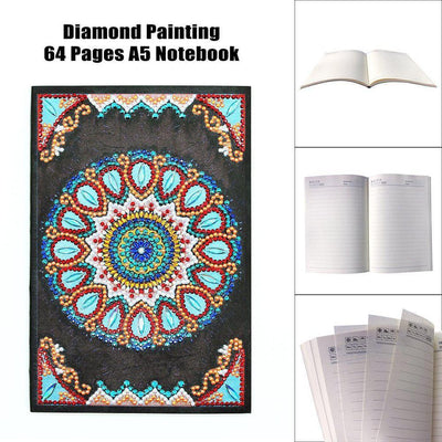Mandala - Diamond Painting A5 Notebook