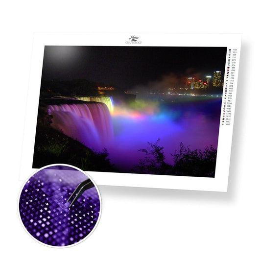 Niagara Dancing Lights - Diamond Painting Kit - Home Craftology