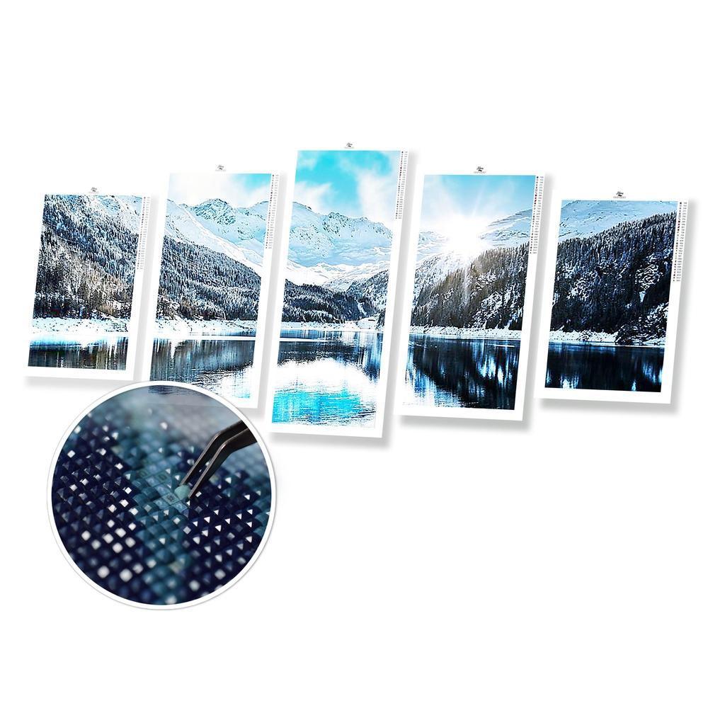Perfect Blue Skies Panel - Diamond Painting Panels
