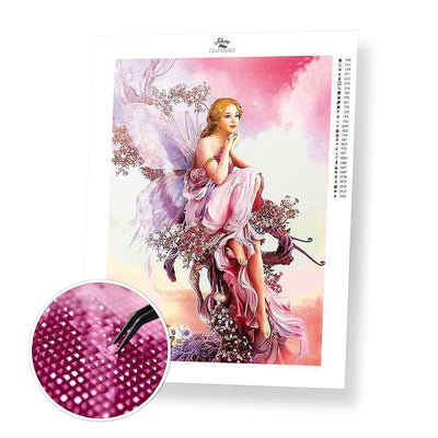 Pink Fairy - Diamond Painting Kit - Home Craftology