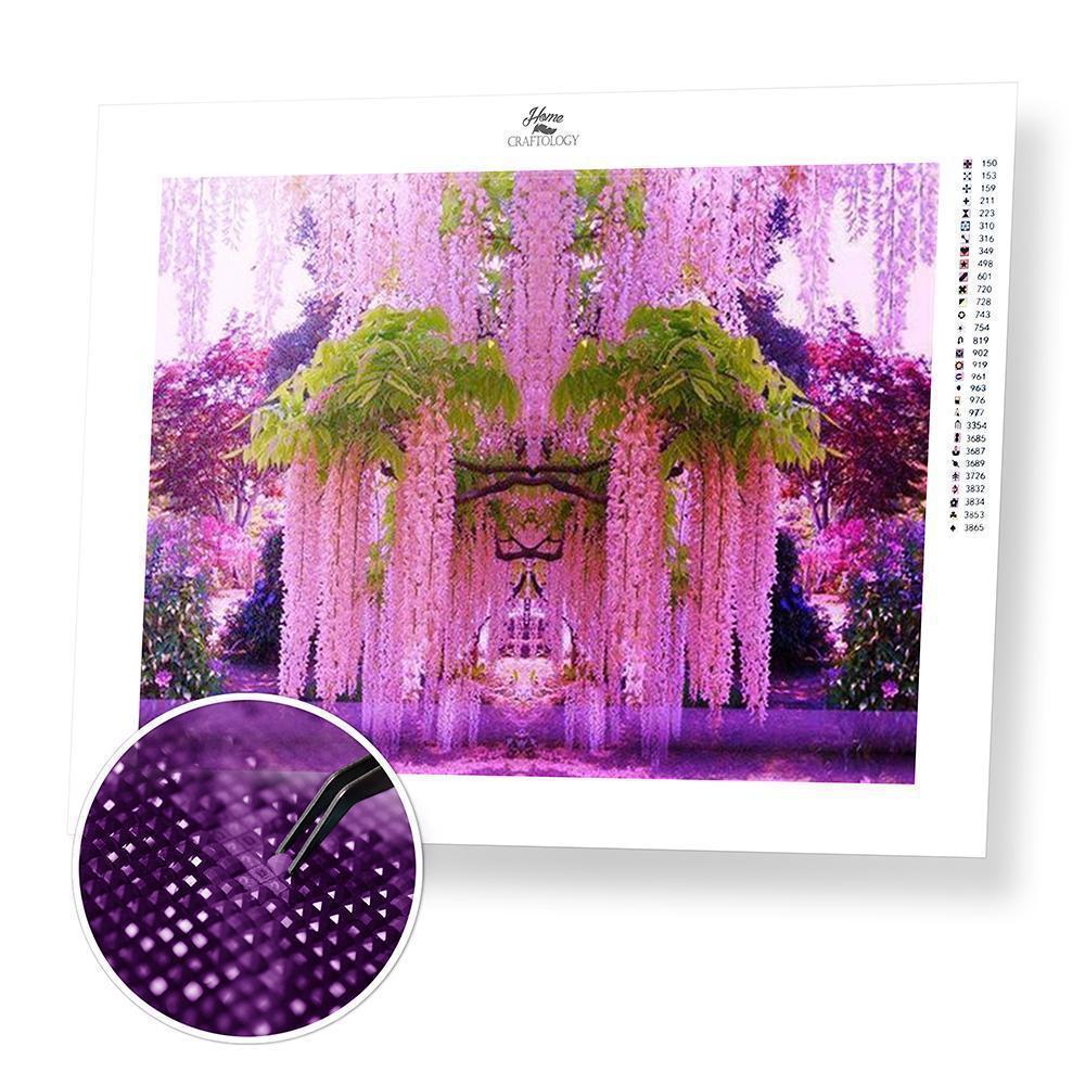 Pink Tree - Diamond Painting Kit - Home Craftology