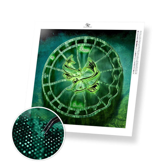 Pisces Horoscope - Diamond Painting Kit - Home Craftology