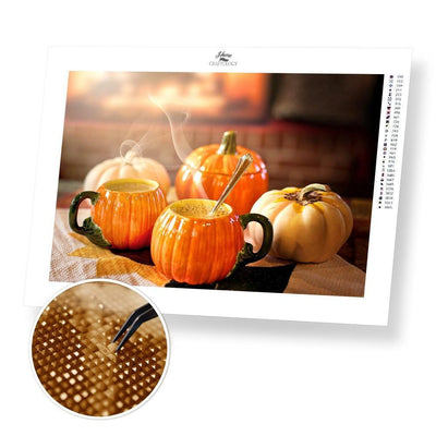 Pumpkin Spice Latte - Diamond Painting Kit - Home Craftology