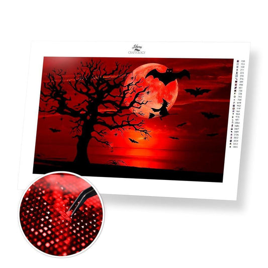 Red Skies - Diamond Painting Kit - Home Craftology