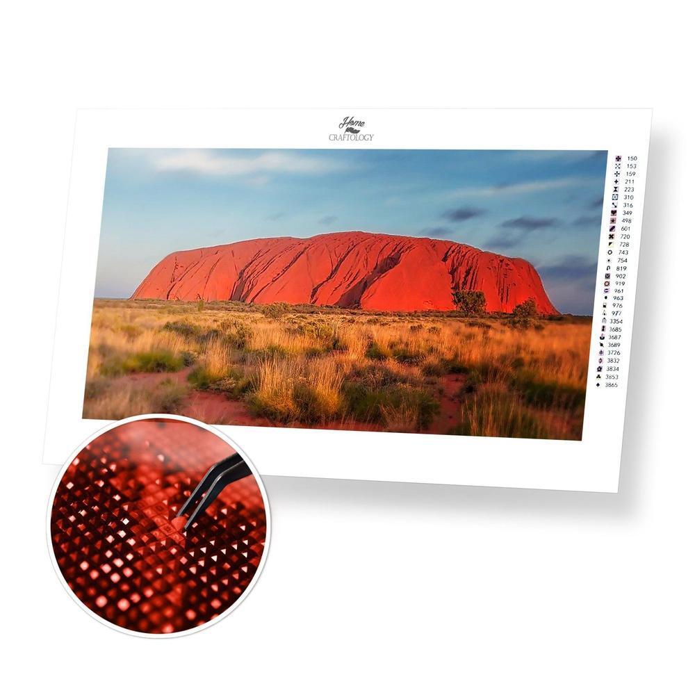 Red Mountain - Diamond Painting Kit - Home Craftology