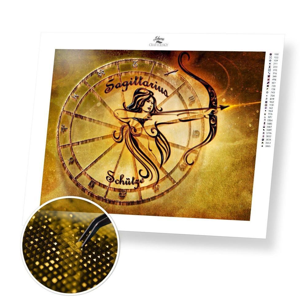 Sagittarius Horoscope - Diamond Painting Kit - Home Craftology