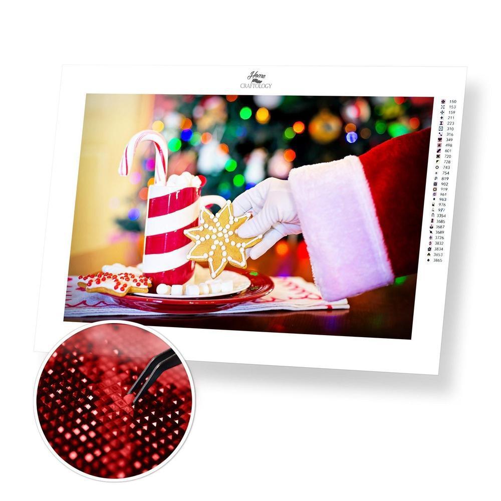 Santa's Cookie - Diamond Painting Kit - Home Craftology