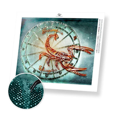 Scorpio Horoscope - Diamond Painting Kit - Home Craftology
