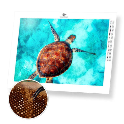 Sea Turtle - Diamond Painting Kit - Home Craftology