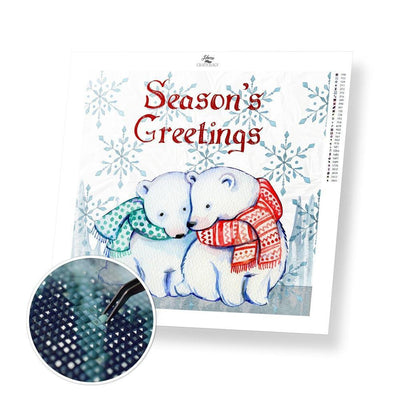 Season's Greetings - Diamond Painting Kit - Home Craftology
