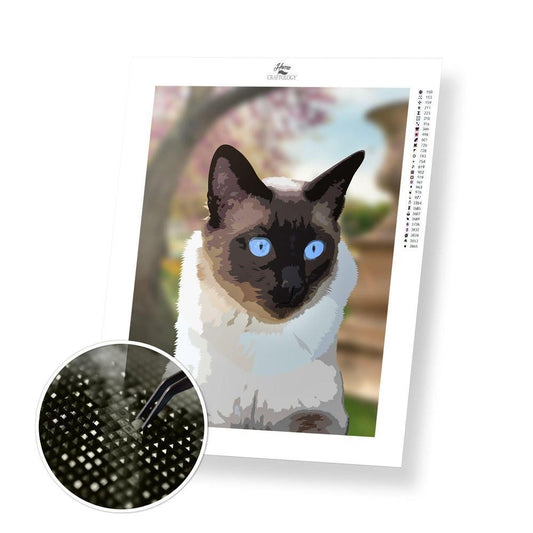 Siamese - Diamond Painting Kit - Home Craftology