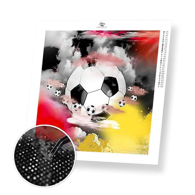 Soccer Ball - Diamond Painting Kit - Home Craftology