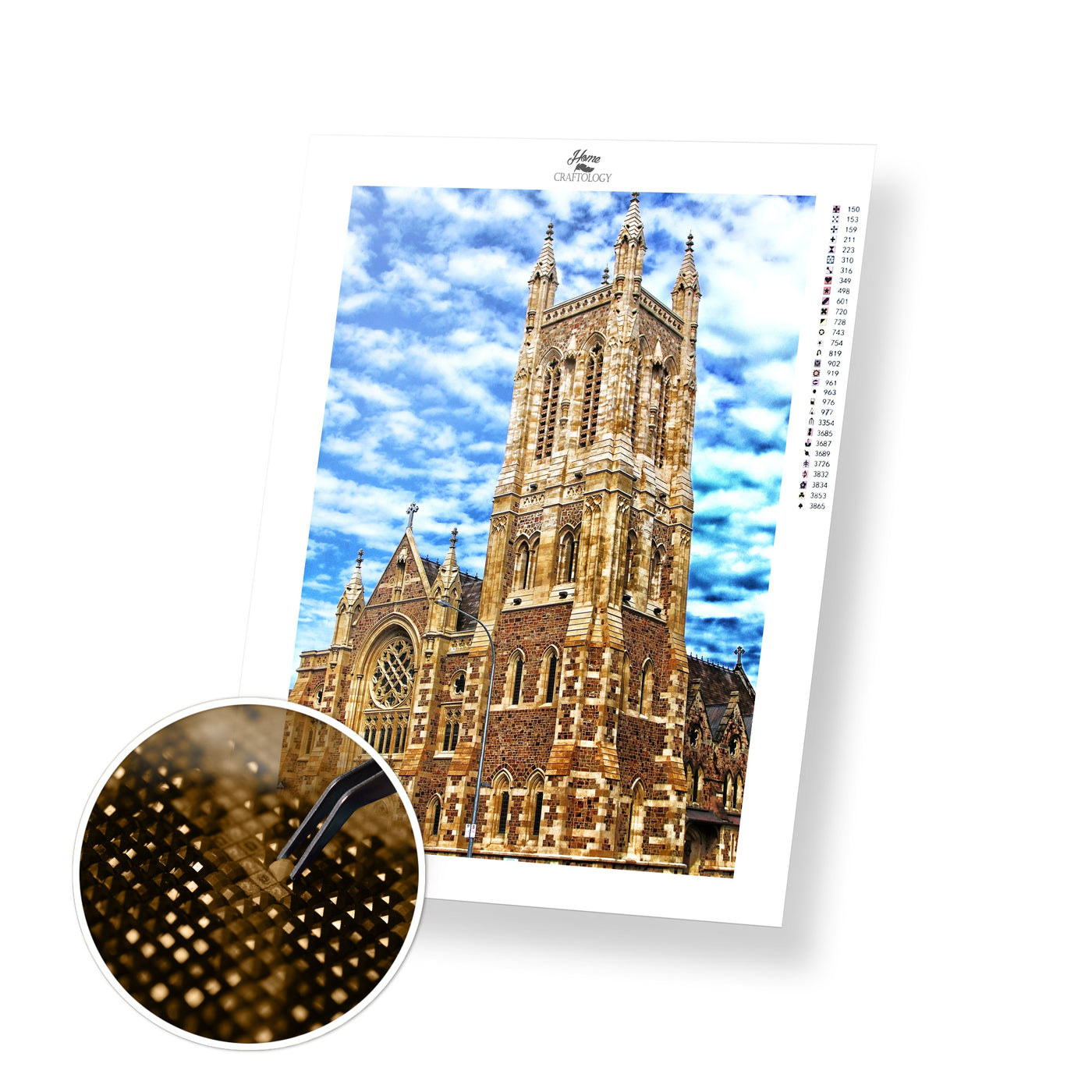 St. Francis Xavier's Cathedral - Premium Diamond Painting Kit