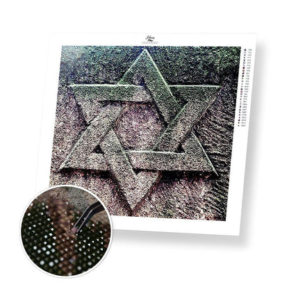 Star of David - Diamond Painting Kit - Home Craftology